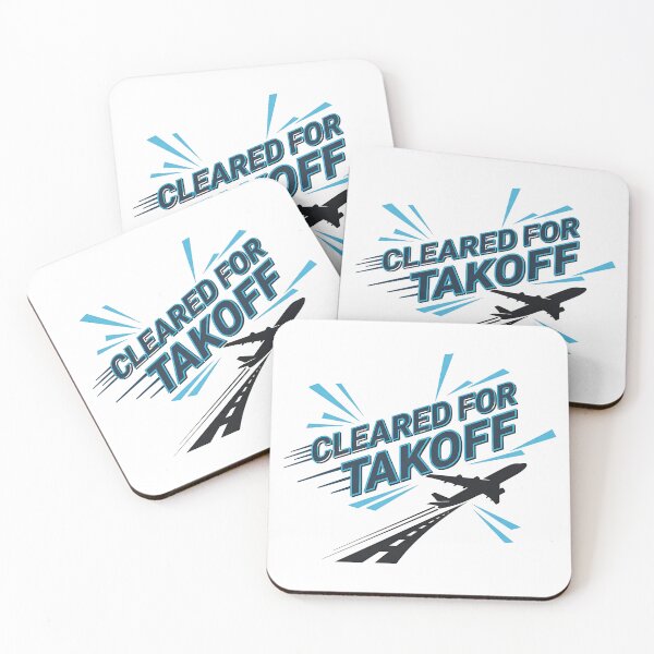 Item preview, Cleared for Takeoff – Pilot Aviator Aviation T-Shirt Design designed and sold by Muzgle.