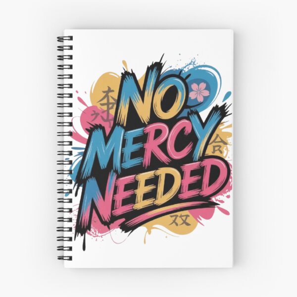 Item preview, No Mercy Needed – Relentless Strength Typography Streetwear Design designed and sold by NewUSShop.
