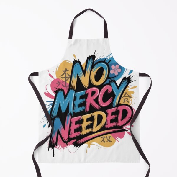 Item preview, No Mercy Needed – Relentless Strength Typography Streetwear Design designed and sold by NewUSShop.