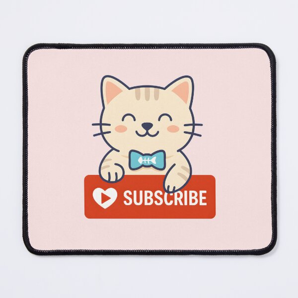 Item preview, SUBSCRIBE - You Can’t Say No to a Cute Cat Like This designed and sold by Fantabulous.