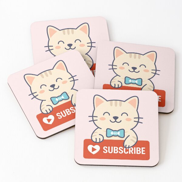 Item preview, SUBSCRIBE - You Can’t Say No to a Cute Cat Like This designed and sold by Fantabulous.