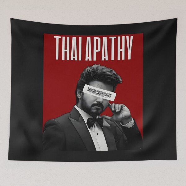 Item preview, Thalapathy Vijay Wall designed and sold by gitaviroza.