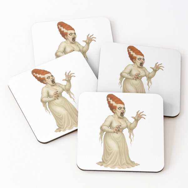 Item preview, The Bride of Frankenstein Scream Variant designed and sold by AugustusGlitch.