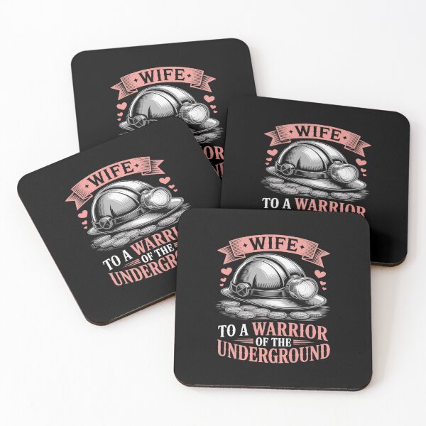 Item preview, Proud Wife of Underground Coal Miner Mine Worker designed and sold by HORIZBoutique.