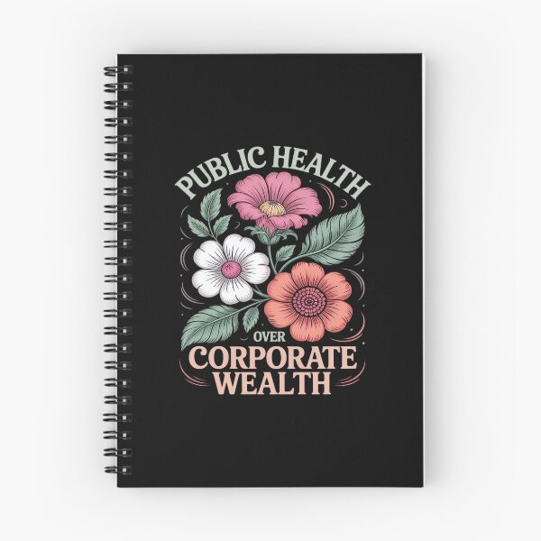 Item preview, Public Health Over Corporate Wealth designed and sold by HORIZBoutique.