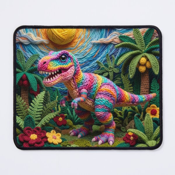 Item preview, Yarn Tyrannosaurus Rex in Yarn Forest designed and sold by Tridentulus.