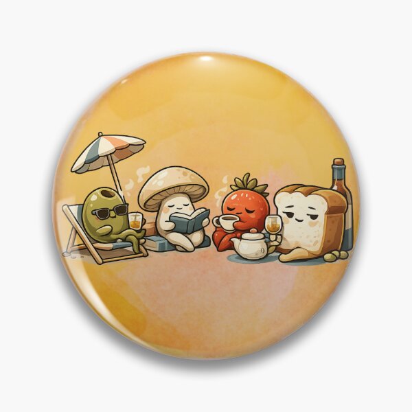 Item preview, Secret Life of Food – Stylish Whimsical Food Characters with Attitude designed and sold by MeghannsMinimalMeals.