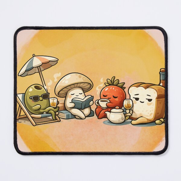 Item preview, Secret Life of Food – Stylish Whimsical Food Characters with Attitude designed and sold by MeghannsMinimalMeals.