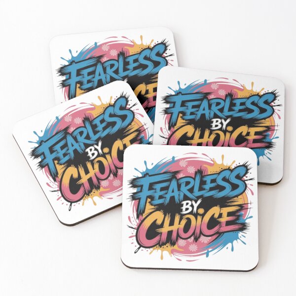 Item preview, Fearless by Choice – Bold Mindset Typography Streetwear Design designed and sold by NewUSShop.