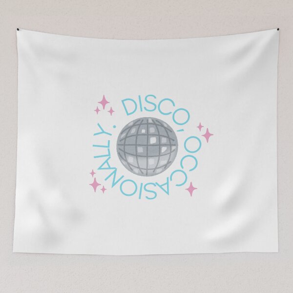 Item preview, "Kiss All The Time. Disco, Occasionally." Design designed and sold by rachaelharris17.