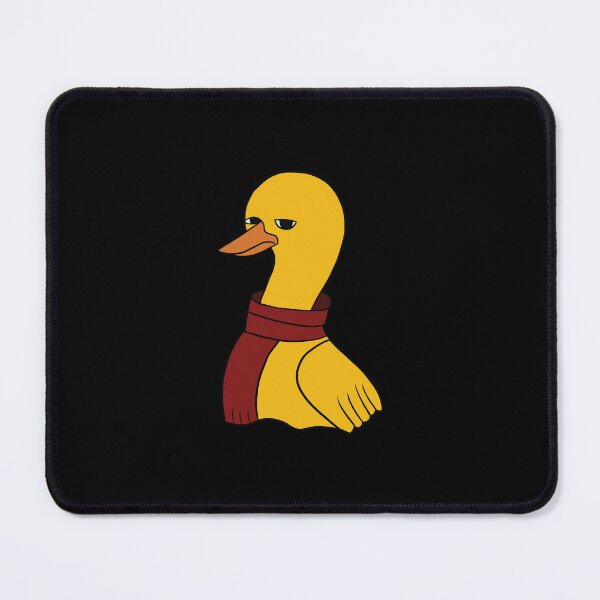 Item preview, Unimpressed Duck Wearing a Red Scarf – Moody Cute Cartoon designed and sold by Kamran-Sharjeel.