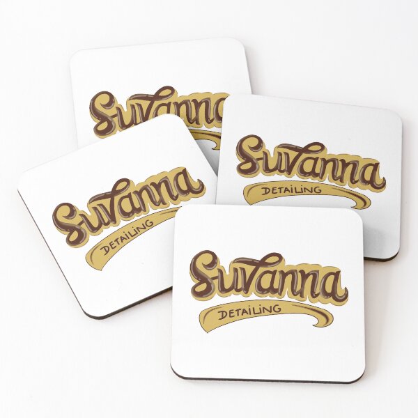 Item preview, Suanna Detailing – Premium Auto Detailing Typography Logo designed and sold by PYPuzzle.