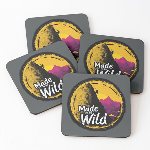 Item preview, "Made for the Wild" – Vintage Rock Climbing & Mountain Adventure Graphic designed and sold by Fikuall.