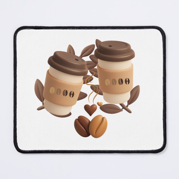 Item preview, Romantic Coffee with Beans designed and sold by ArtMochis.