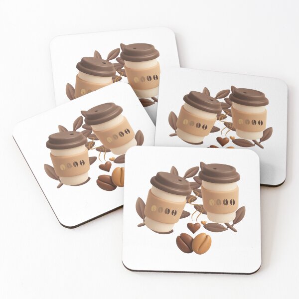 Item preview, Romantic Coffee with Beans designed and sold by ArtMochis.