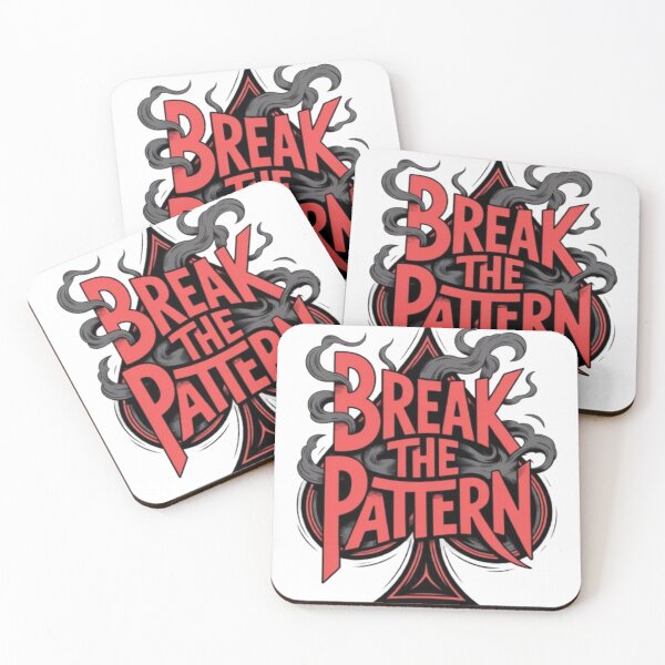 Item preview, Break the Pattern – Bold Mindset Typography Streetwear Design designed and sold by NewUSShop.