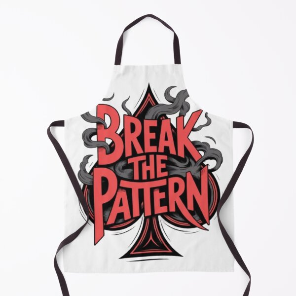 Item preview, Break the Pattern – Bold Mindset Typography Streetwear Design designed and sold by NewUSShop.