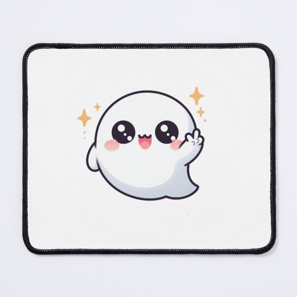 Item preview, Cute Kawaii Ghost Making a Peace Sign designed and sold by Magical Box.