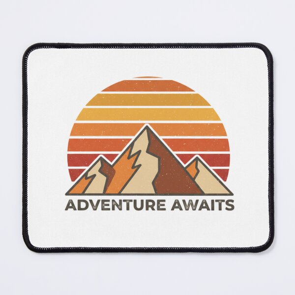 Item preview, Retro Mountainscape designed and sold by Nyrlexi Design.