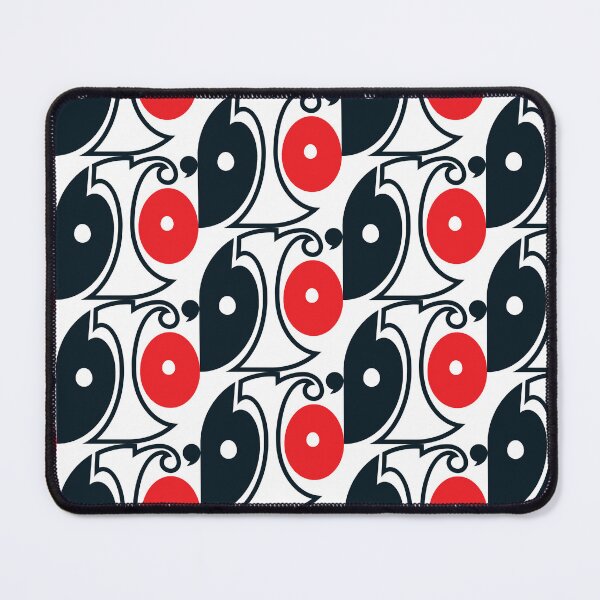 Item preview, black white red bro logo, joined-up designed and sold by The bro'Town Shop.