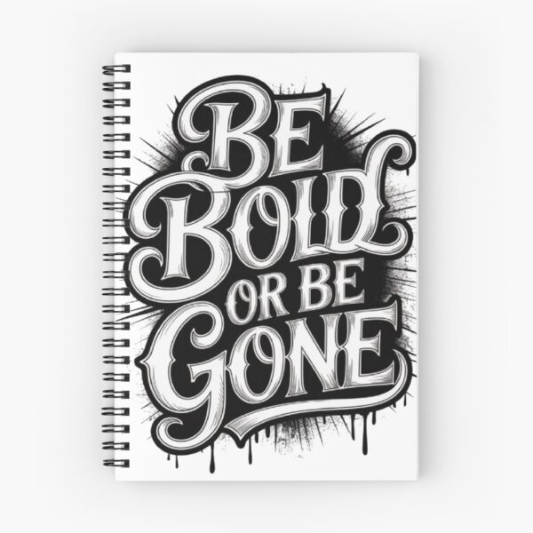 Item preview, Be Bold or Be Gone – Fearless Attitude Typography Streetwear Design designed and sold by NewUSShop.