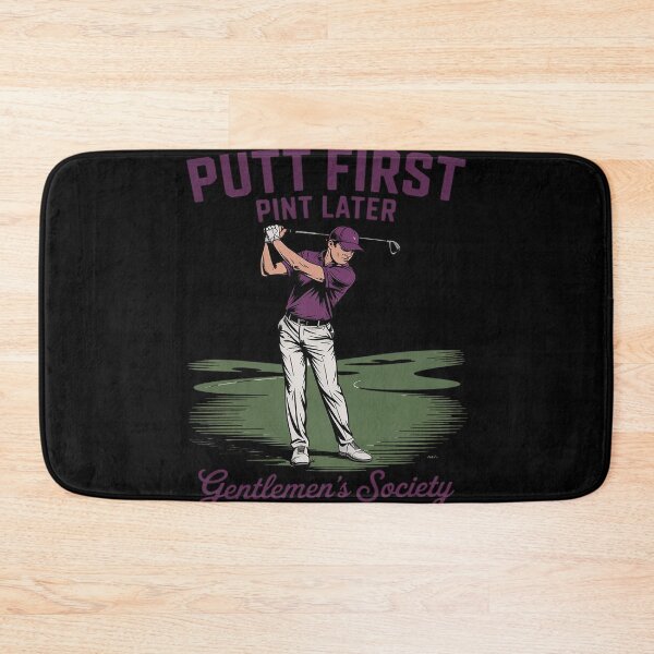 Item preview, Putt First Later Beer Golfing Golf designed and sold by FluoroWave.