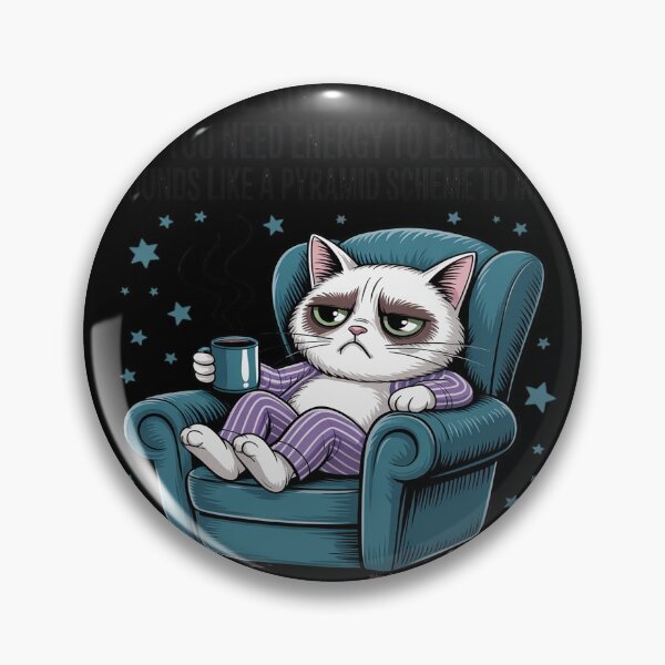 Item preview, Pyramid Scheme Exercise Energy Humor Cute Cat Lover designed and sold by FluoroWave.
