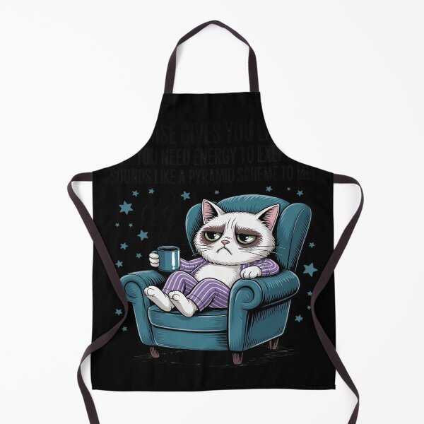 Item preview, Pyramid Scheme Exercise Energy Humor Cute Cat Lover designed and sold by FluoroWave.