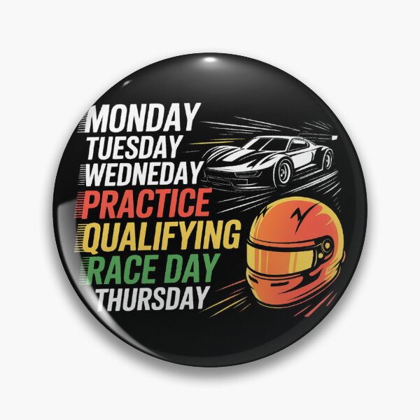 Item preview, Qualifying Race Day designed and sold by FluoroWave.