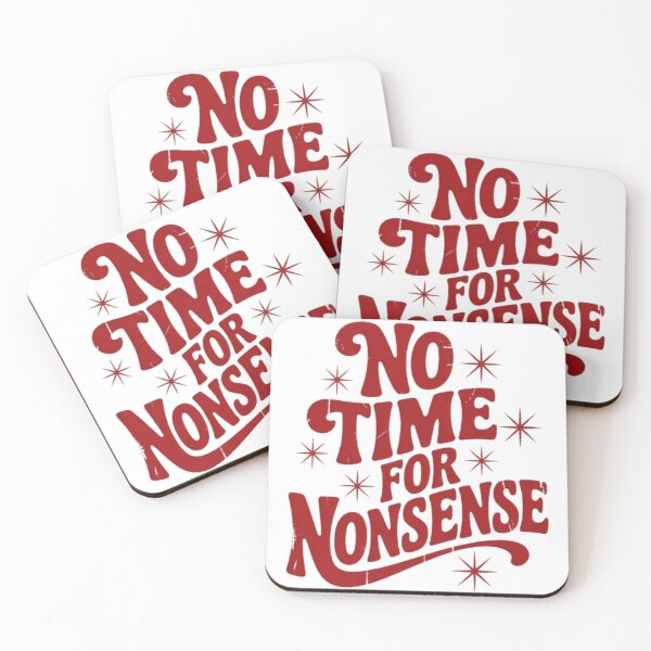 Item preview, No Time for Nonsense – Focused Mindset Typography Streetwear Design designed and sold by NewUSShop.