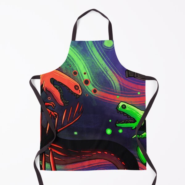 Item preview, Rain world Red lizard vs Green lizard designed and sold by Chronomaza.