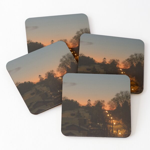 Item preview, Sunset After January 15, 2026 Snowstorm designed and sold by Gerda Grice Photography.
