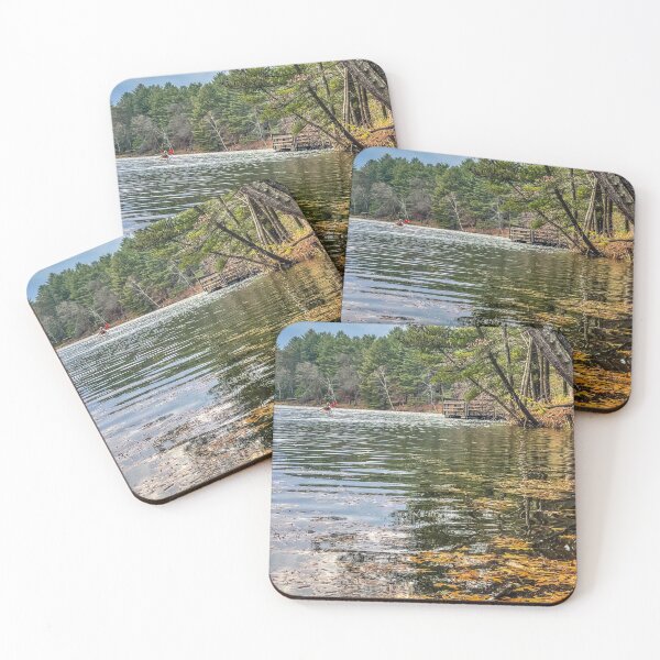 Item preview, Autumn Reflections at Mirror Lake – Quiet Wisconsin Waters designed and sold by aadventures.