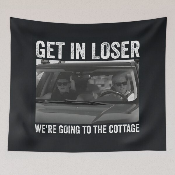 Item preview, Get In Loser We’re Going to the Cottage – Hollanov Hockey Romance Shirt designed and sold by maitivi.