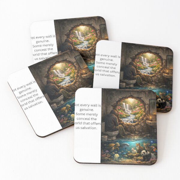 Item preview, THE WALL THAT LIED designed and sold by Quirkypixcelart.