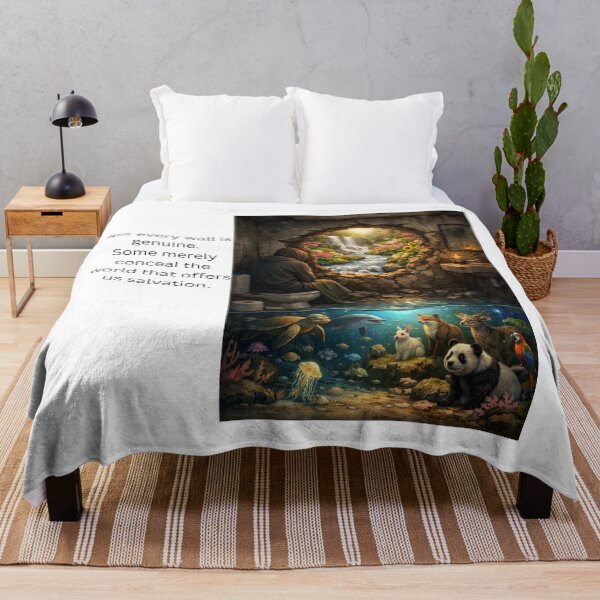 Item preview, THE WALL THAT LIED designed and sold by Quirkypixcelart.