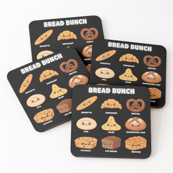 Item preview, Kawaii Bread Bunch designed and sold by Teeny Quities.
