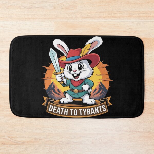 Item preview, Rabbit Death Cute To Tyrants designed and sold by FluoroWave.