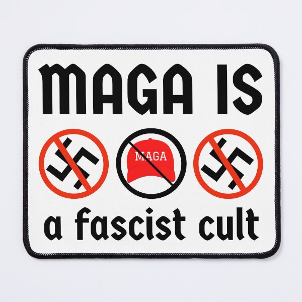 Item preview, MAGA is a fascist cult designed and sold by Rachel the Artist .