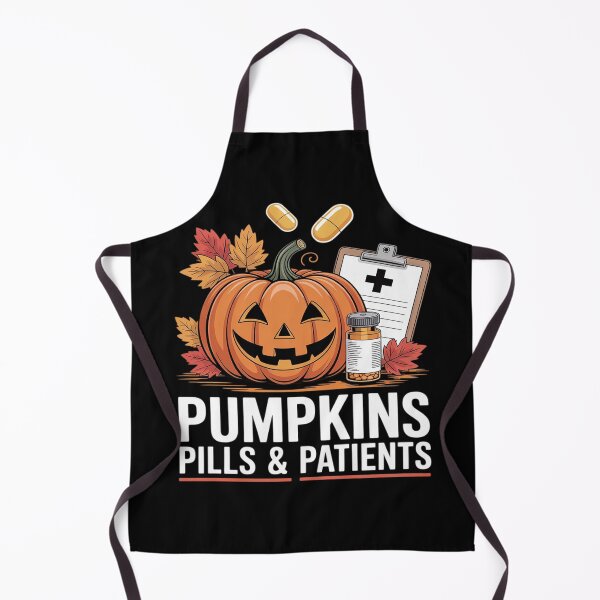 Item preview, Pumpkins Pills & Patients Pumpkin Spice Nurse designed and sold by FluoroWave.