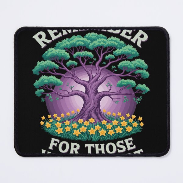 Item preview, Purple Butterfly Tree Awareness designed and sold by FluoroWave.