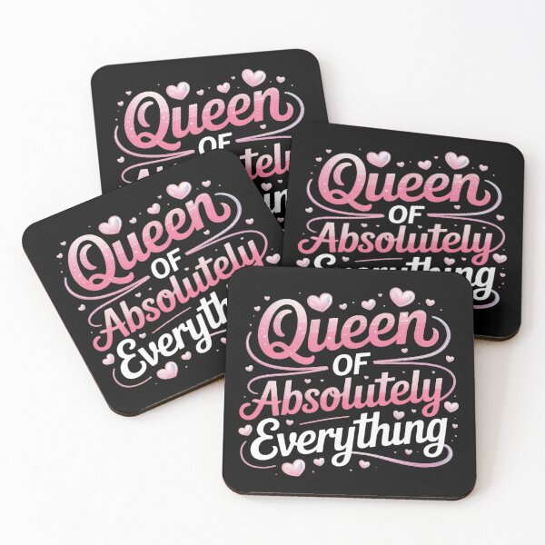 Item preview, Queen Of Absolutely Everything Confidence Feminism designed and sold by FluoroWave.