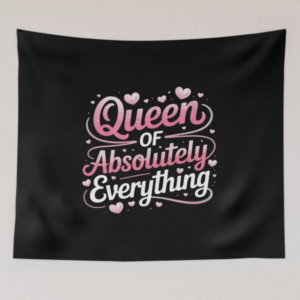 Item preview, Queen Of Absolutely Everything Confidence Feminism designed and sold by FluoroWave.