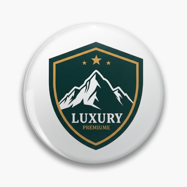 Item preview, High-end travel emblem featuring stylized mountains and stars designed and sold by VerizalShop.