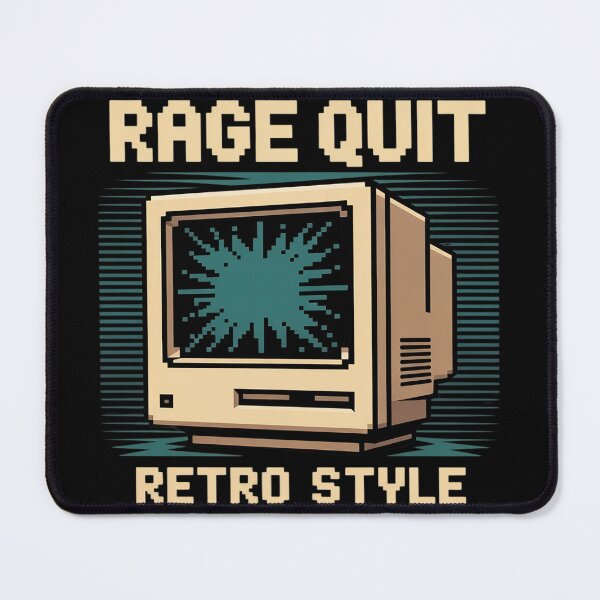 Item preview, Rage Quit designed and sold by FluoroWave.