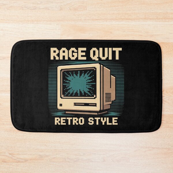 Item preview, Rage Quit designed and sold by FluoroWave.