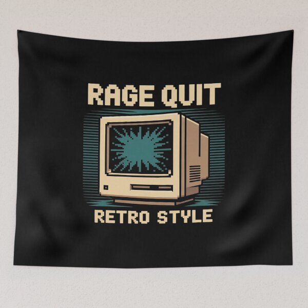Item preview, Rage Quit designed and sold by FluoroWave.