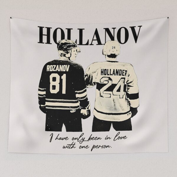 Item preview, Hollanov Hockey Romance Shirt – Rozanov & Hollander Rivalry Tee, Enemies to Lovers BookTok Fan Shirt designed and sold by maitivi.