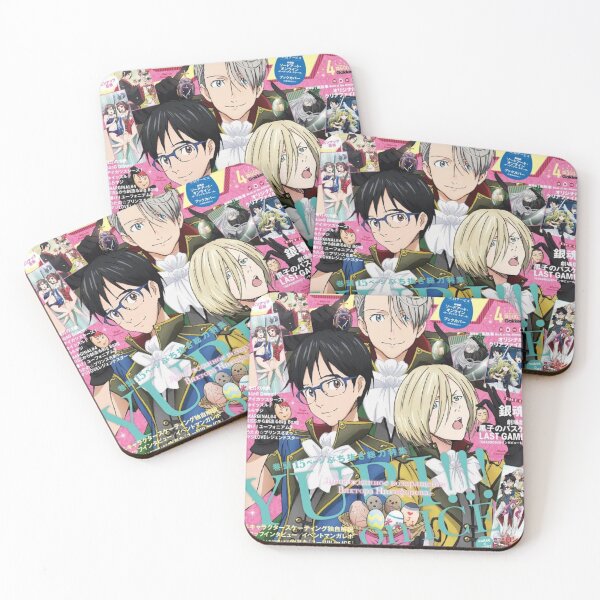 Item preview, Yuri On Ice Magazine Cover designed and sold by astrovials.