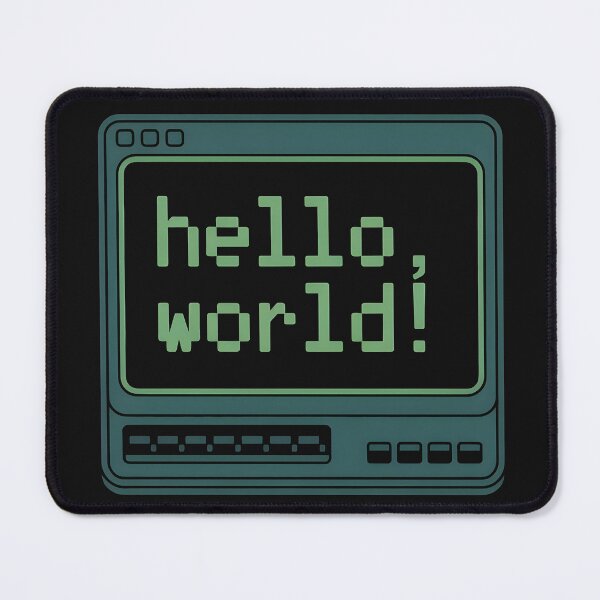 Item preview, Hello World First Program Programmer Coder Developer Gift designed and sold by StackOverfit.